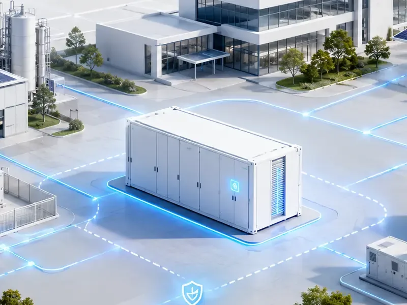 Net-/eilandcoördinatie technologie visualisatie
