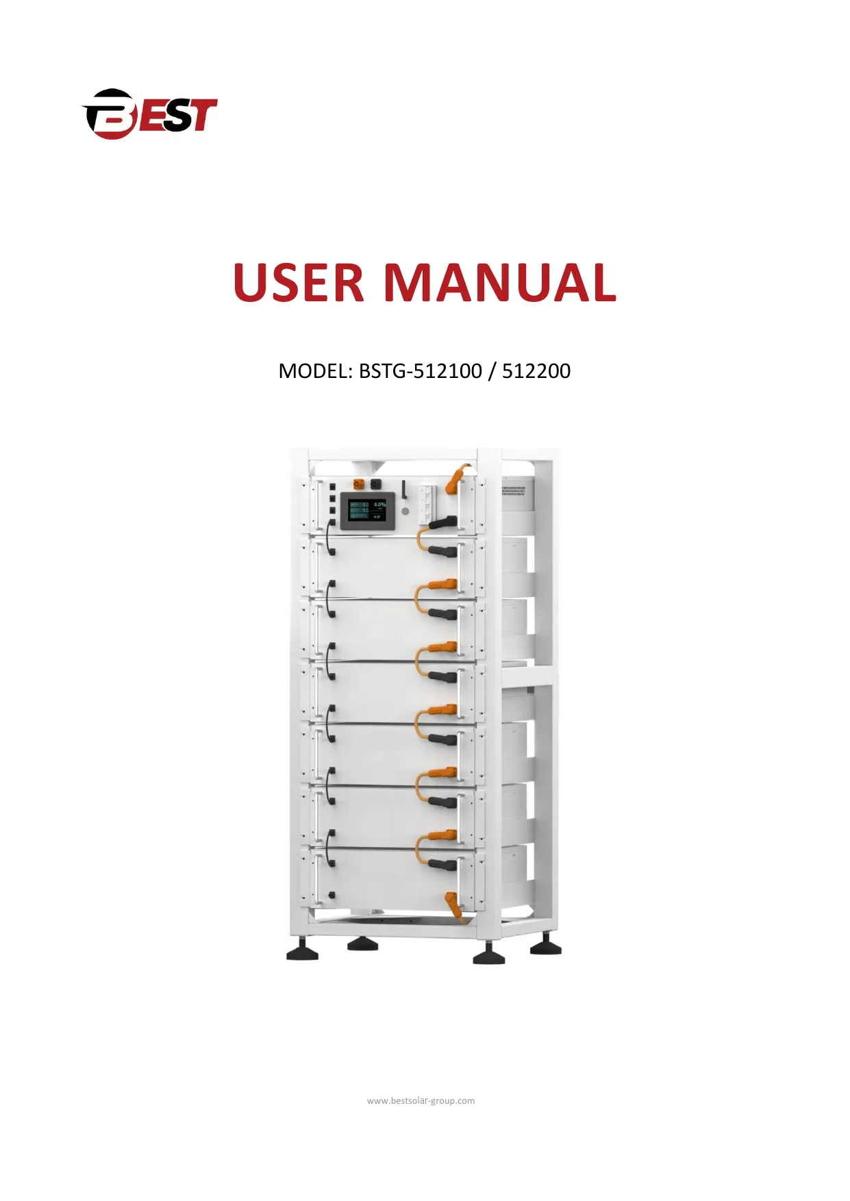 BSTG-512100 rack-mounted battery